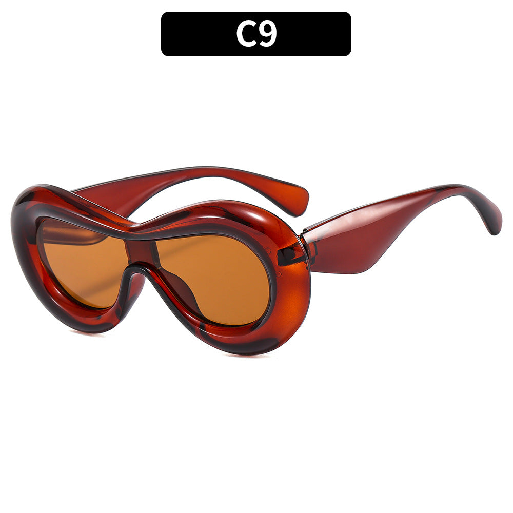 Wholesale Funny Bubble Stereo Candy Color PC Sunglasses